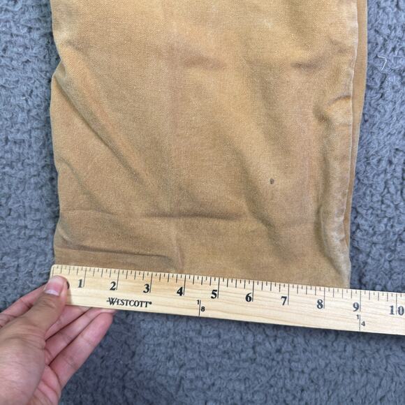 Vintage Red Head Bone Dry Pants Mens 32x32 Canvas Workwear Distressed USA 90s - Picture 12 of 13